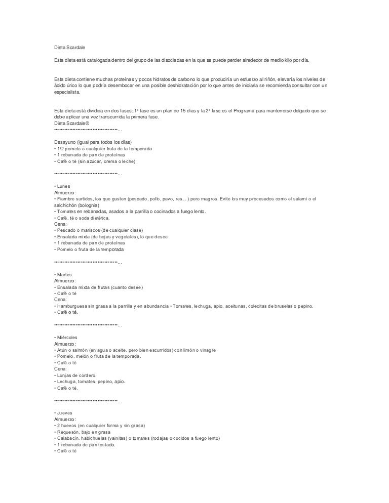 Dieta scarsdale completa pdf